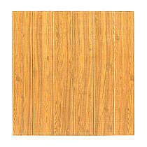 Самоклеюча 3D панель 700x700x5мм Коричневий імітація вагонка (HSMW-14)