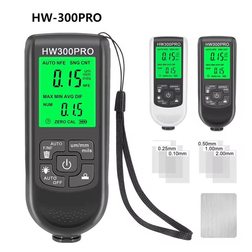 HW300PRO товщиномір фарби, Fe/NFe, до 2000 мкм, фото 1