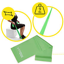 Стрічка-еспандер Cornix Flat Band 200 х 15 см для спорту та реабілітації 25 кг XR-0084 Poland, фото 4