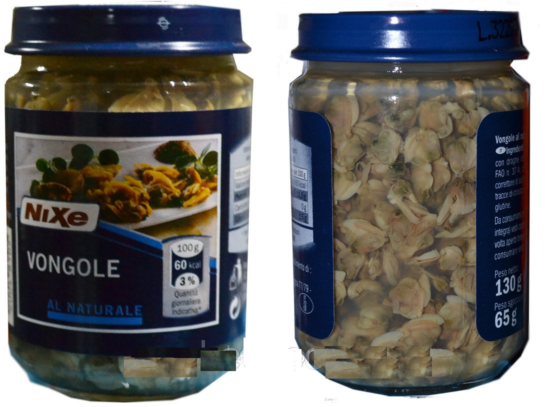 Молюски вонголы Vongole Nixe