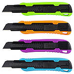 Ніж сегментне лезо 18 мм корпус ABS автоматичний замок Color (посилений) SIGMA (8211091)