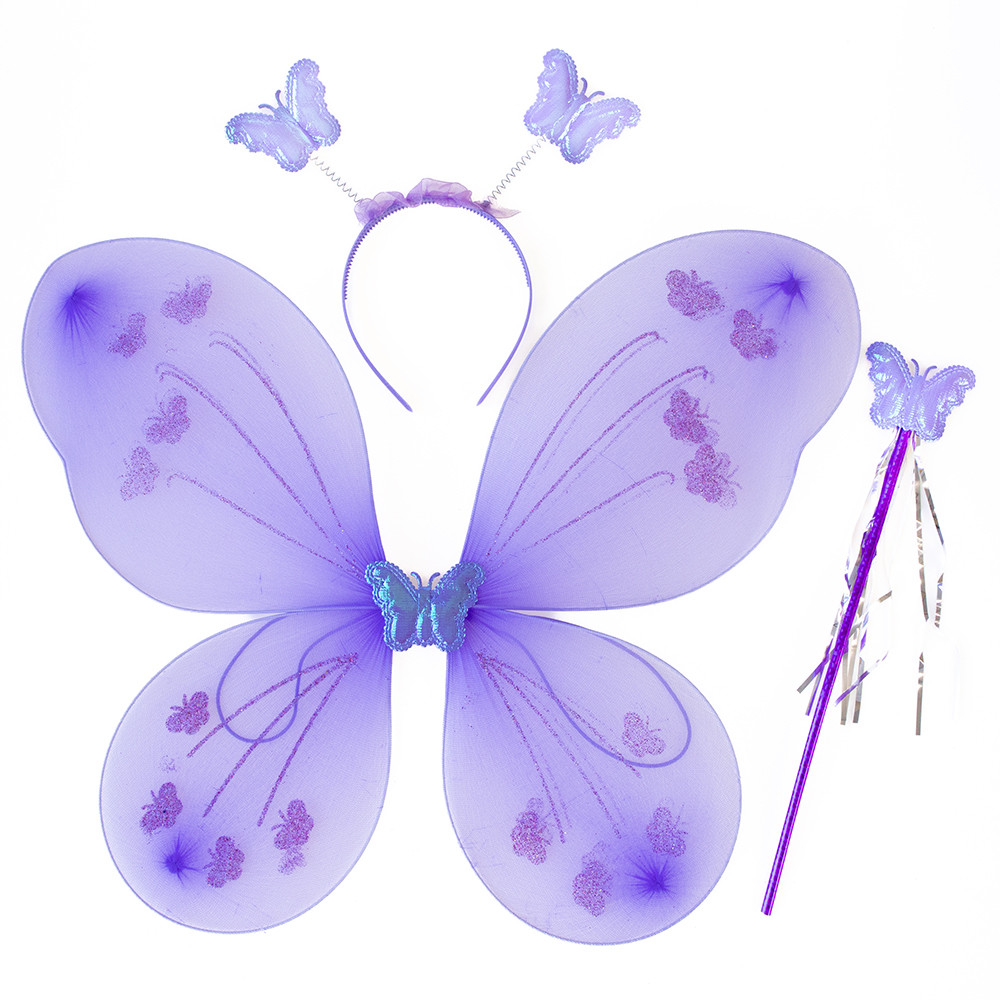 Набір Метелика Карнавальний 50х38см (фіолетовий), фото 1