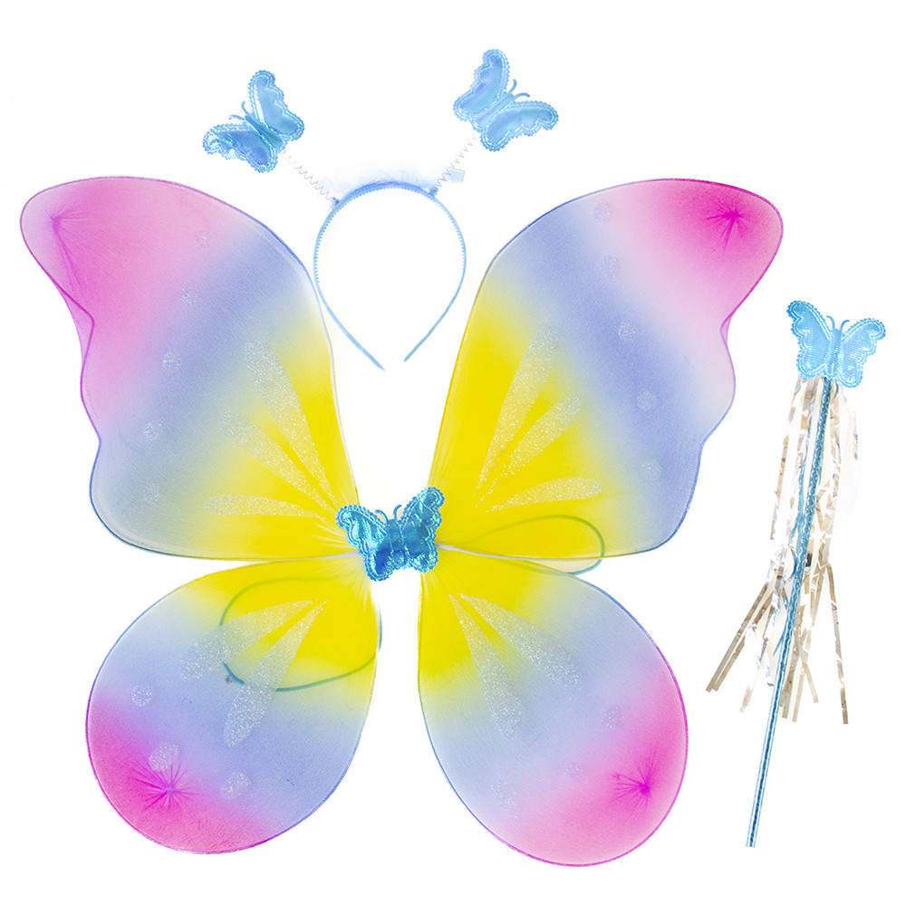Набір Метелика Карнавальний 50х38см 12982 (райдужний), фото 1