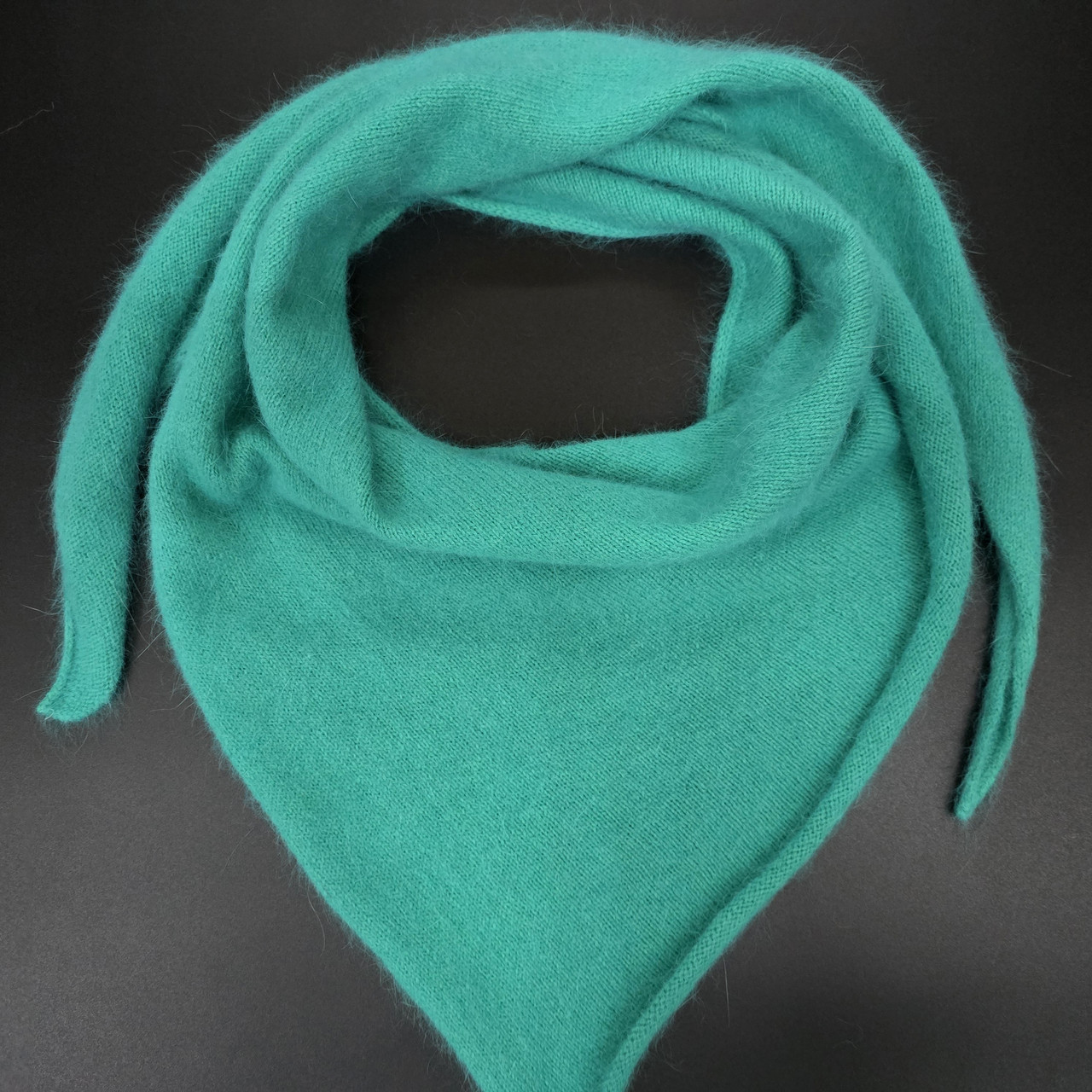 Бактус (хустка) жіночий зимовий БРЕДЛІ (ангора+ПА) ODYSSEY One size Нефріт 14628, фото 1