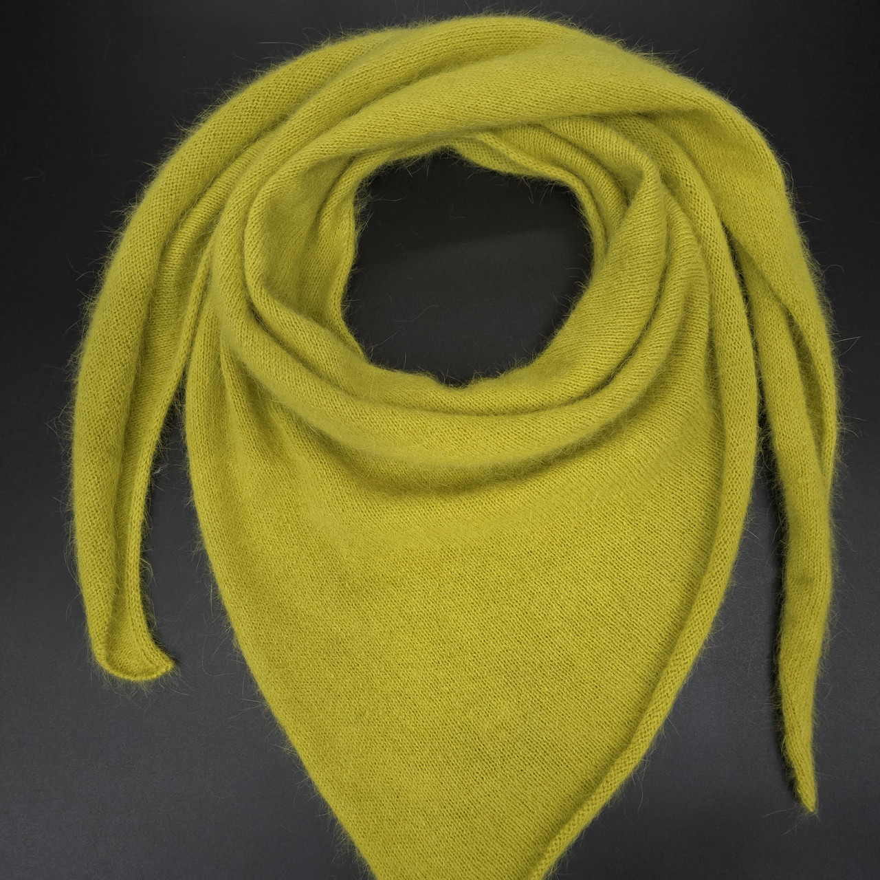 Бактус (хустка) жіночий зимовий БРЕДЛІ (ангора+ПА) ODYSSEY One size Оливка 14501, фото 1