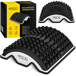 Тренажер для розтягування спини та хребта 4FIZJO масажний Black/White (P-5905973407236)