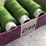 079 Нитки в котушках, для шиття 100% поліестер 40/2 (боб 200м), фото 3