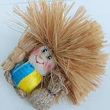 Магніт-оберіг «Домовик Кузя» з прапором України (9641), фото 3