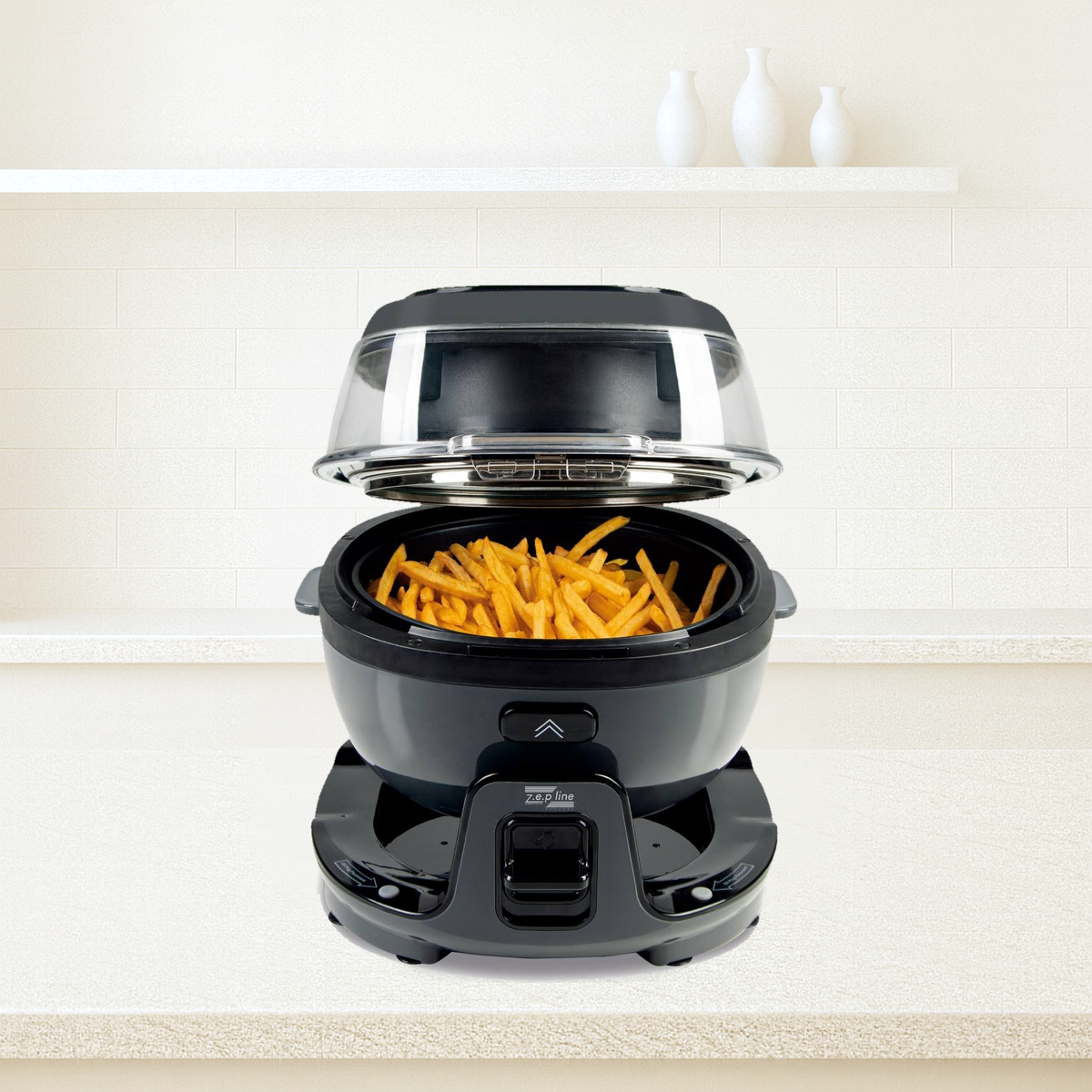 Мультипіч Zepline ZP-140 — безмасляна, 10 л, сенсорне керування, фото 1