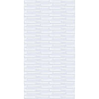 Самоклеюча 3D панель 3080x700x5мм Біла Кладка SW-00001759