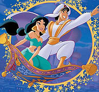 Декор для свята у стилі Алладін та Жасмін