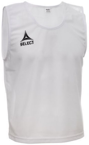 Манішка футбольна Select Bib Basic білий Уні (розмір 72х66см) 684100-000, фото 1