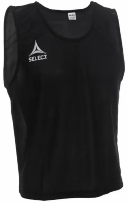 Манішка футбольна Select Bib Basic чорний Уні (розмір 72х66см) 684100-111, фото 1