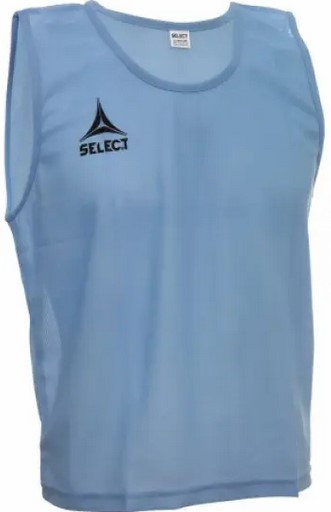 Манішка футбольна Select Bib Basic блакитний Уні (розмір 72х66см) 684100-777, фото 1