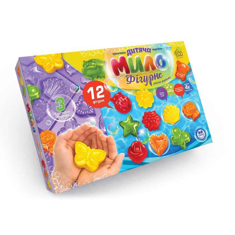 Набір для творчості Фігурне мило (12 фігурок), фото 1