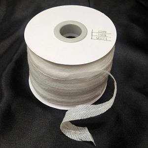 Долевик клейова по косій білий, 1,2 см 96 метрів