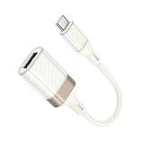 Адаптер перехідник Hoco UA39A Type-C to USB 3.0 apricot, фото 6