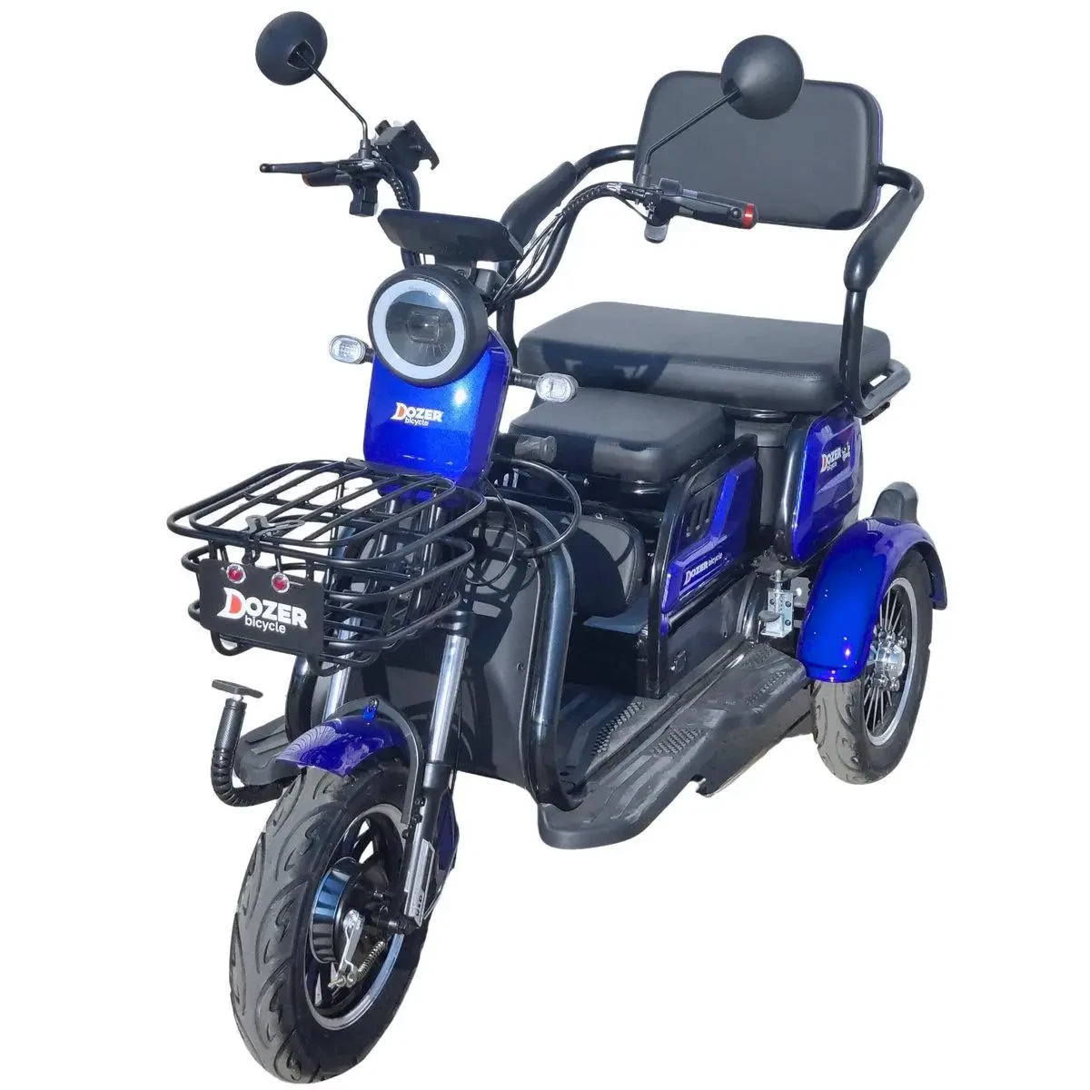 Електричний трицикл DOZER 4E 72V/20AH/800W, фото 1