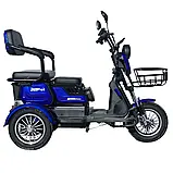 Електричний трицикл DOZER 4E 72V/20AH/800W, фото 5