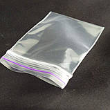 ЗІП пакети із замком ZIP-LOCK, розмір  80х100 мм, уп. 100шт, фото 2