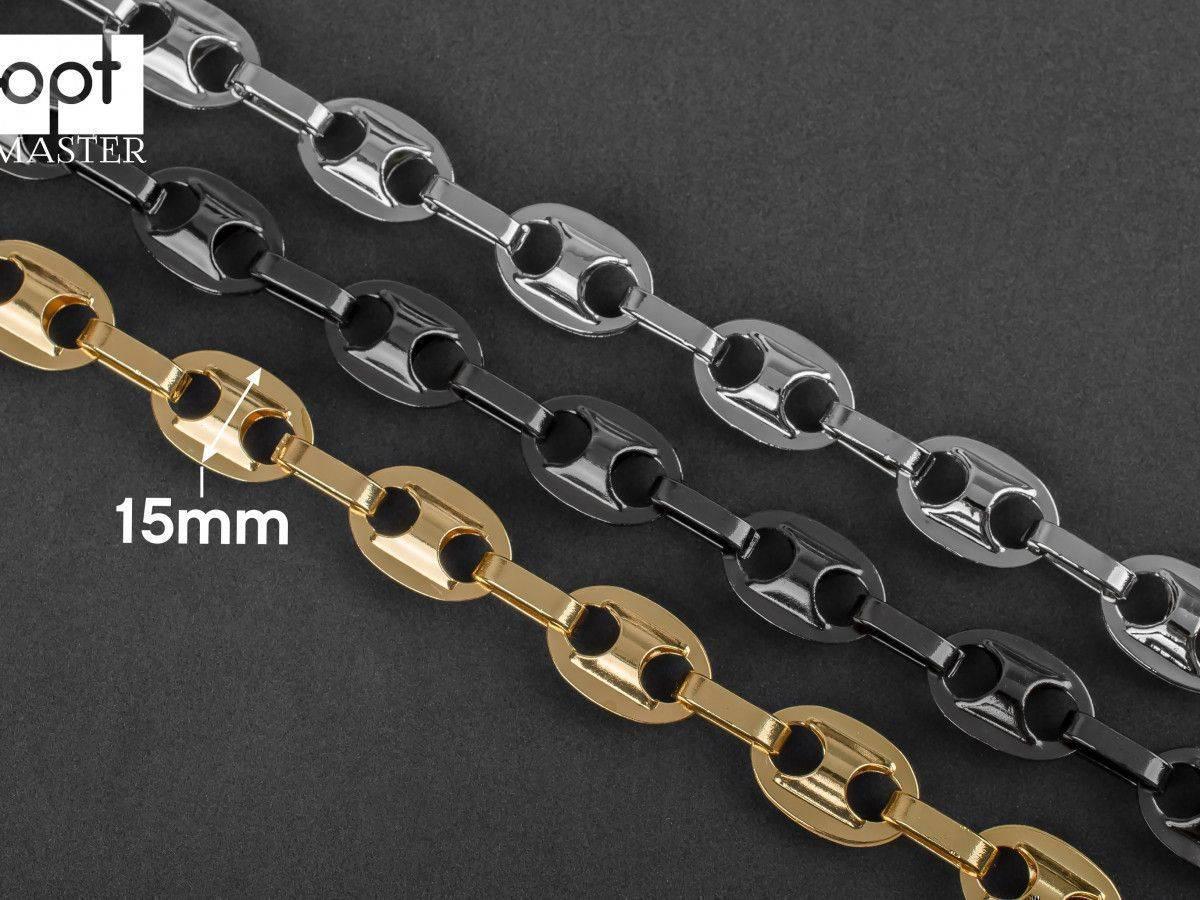 Ланцюжок (ручка) для сумки клатча, метражна (65-353), фото 1