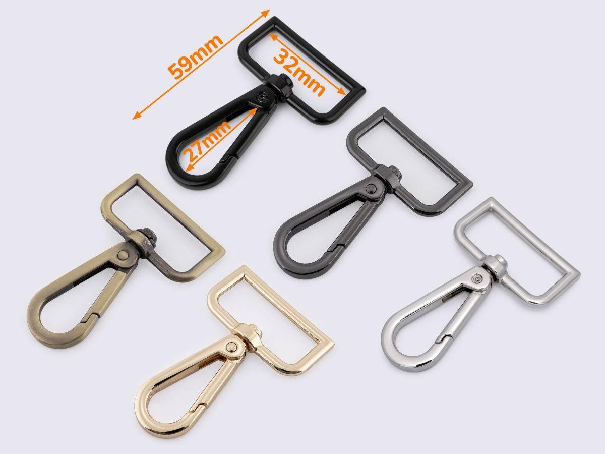 Карабін сумочний 32 мм (65-004), фото 1