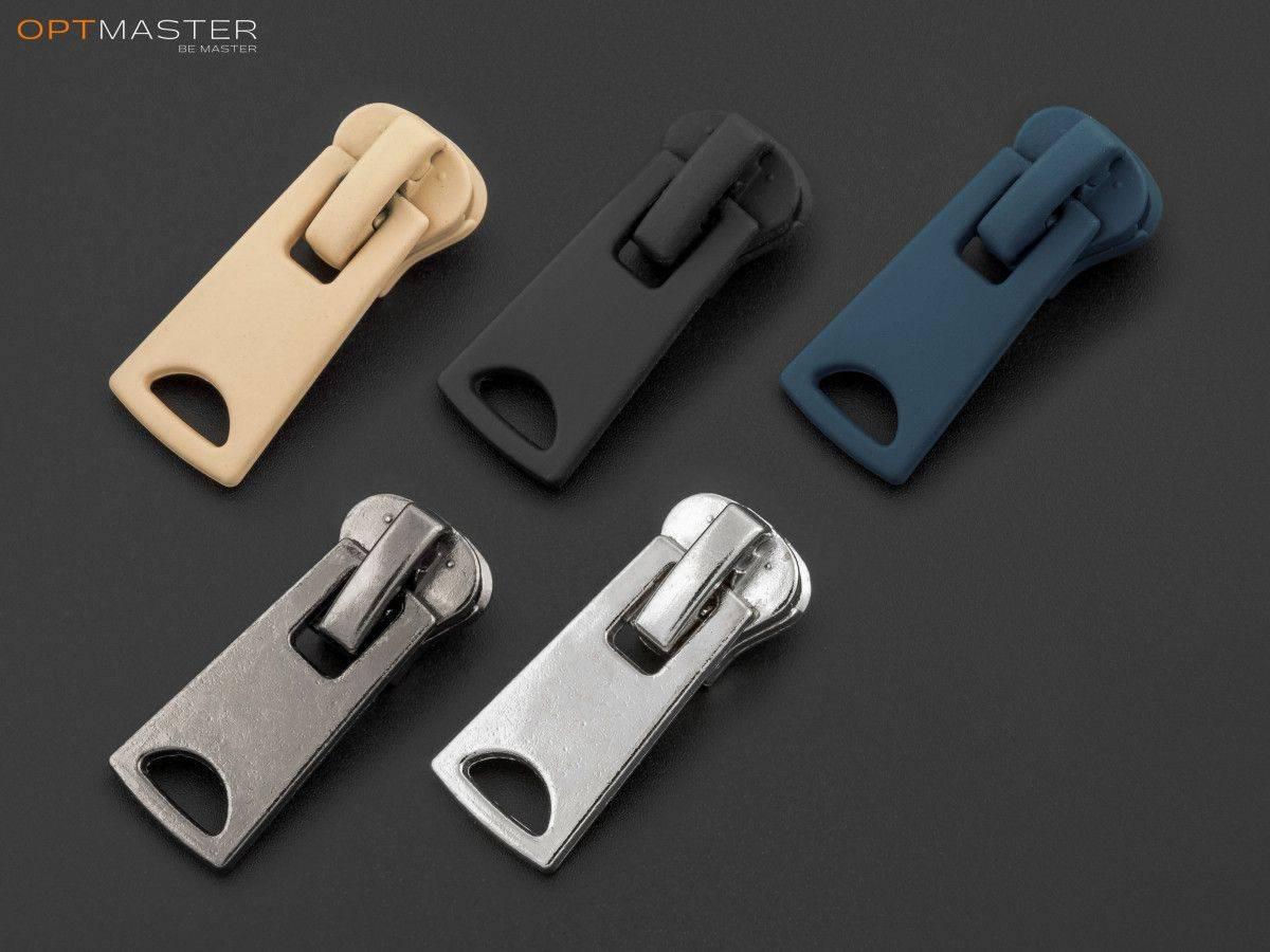 Бігунок №5 арт. ХВН-1123 на пластикову блискавку (з фіксатором), фото 1