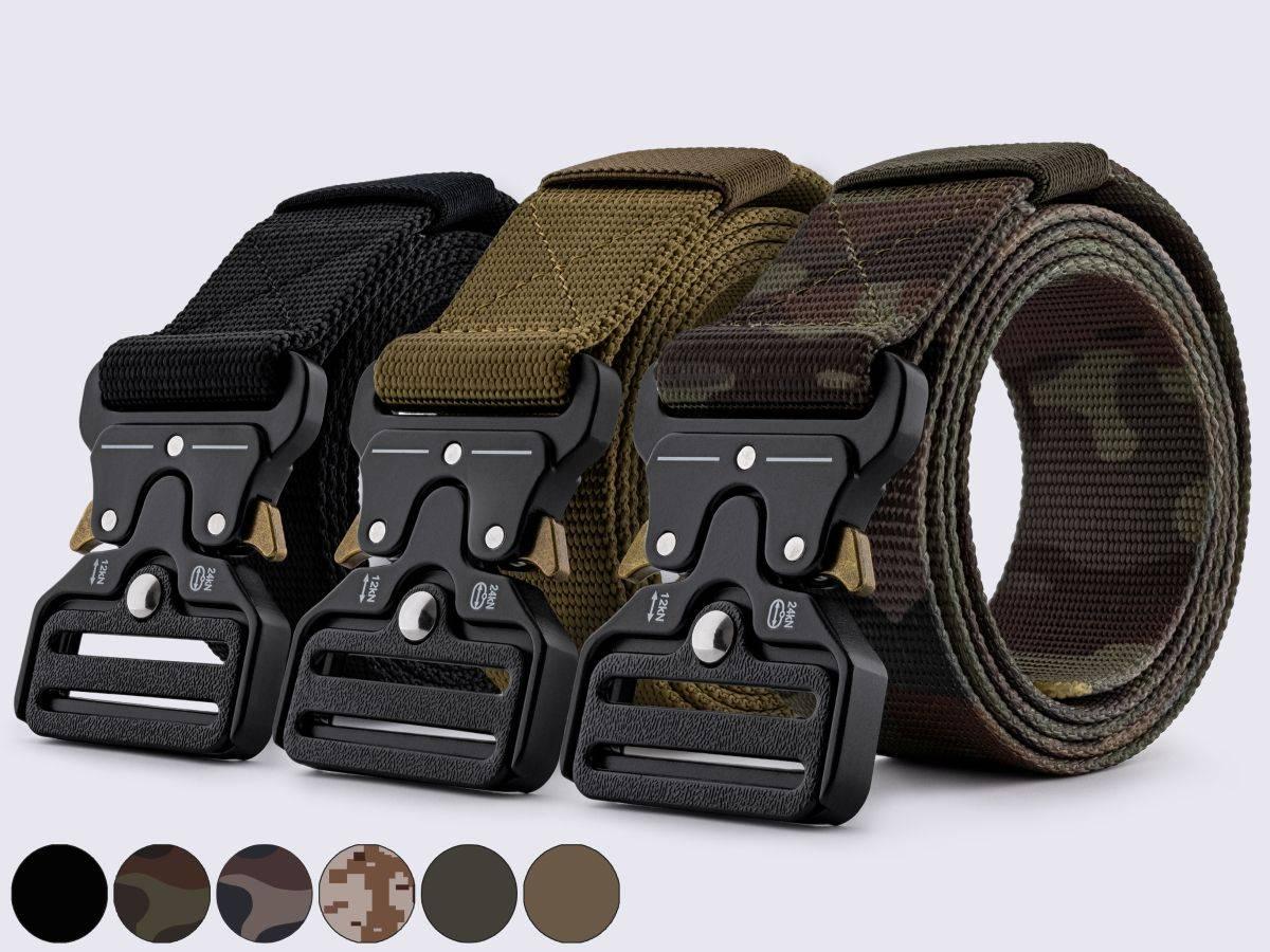 Тактичний ремінь із металевою пряжкою 38мм BR1502, фото 1