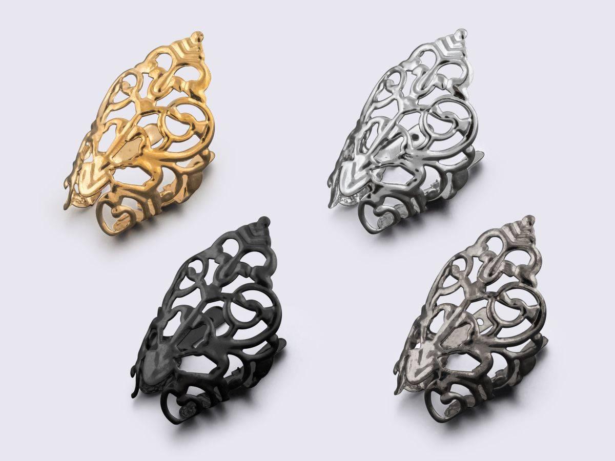 Носики / миски металеві декоративні №5, фото 1