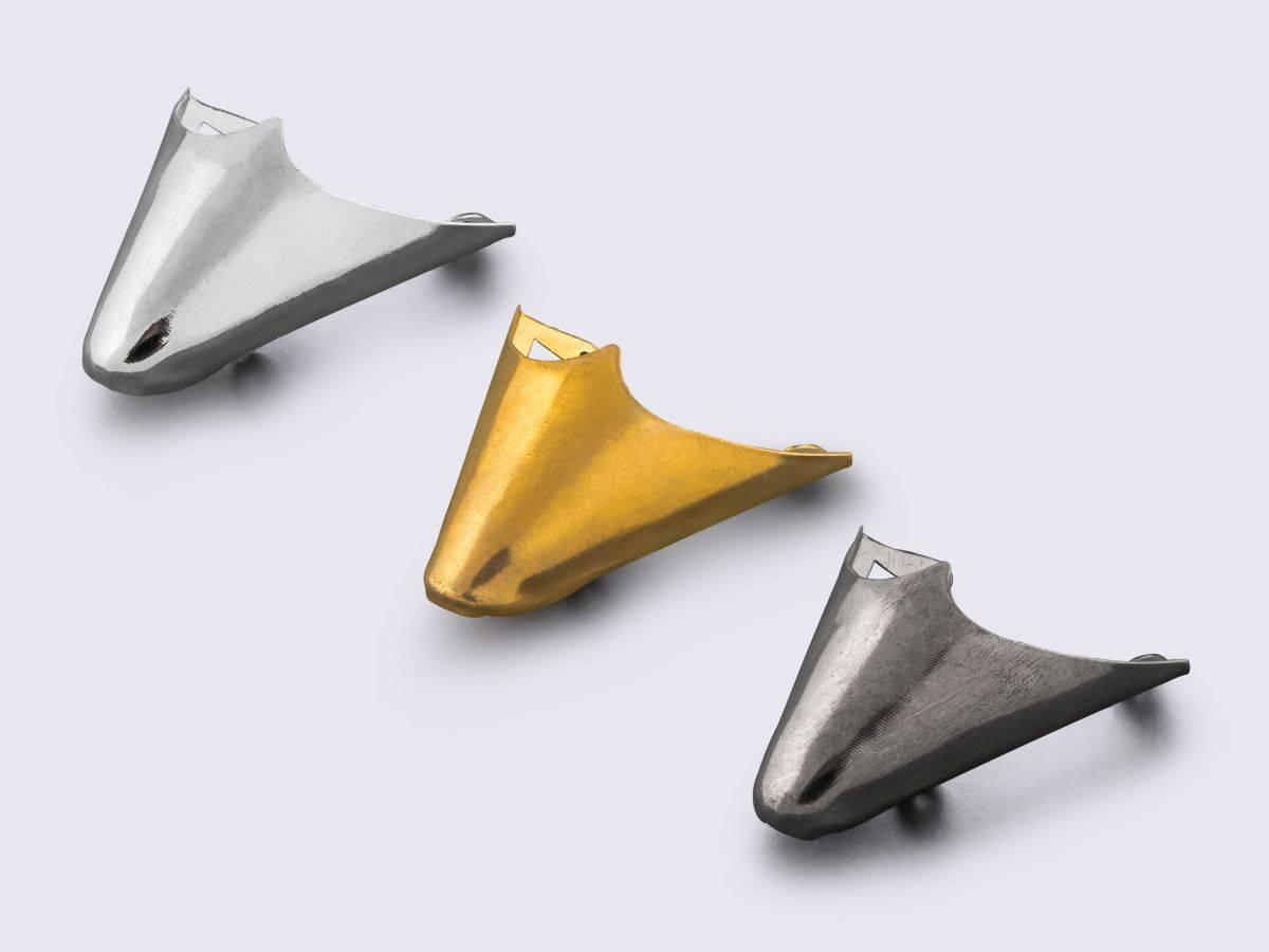 Носики / миски металеві декоративні №4, фото 1