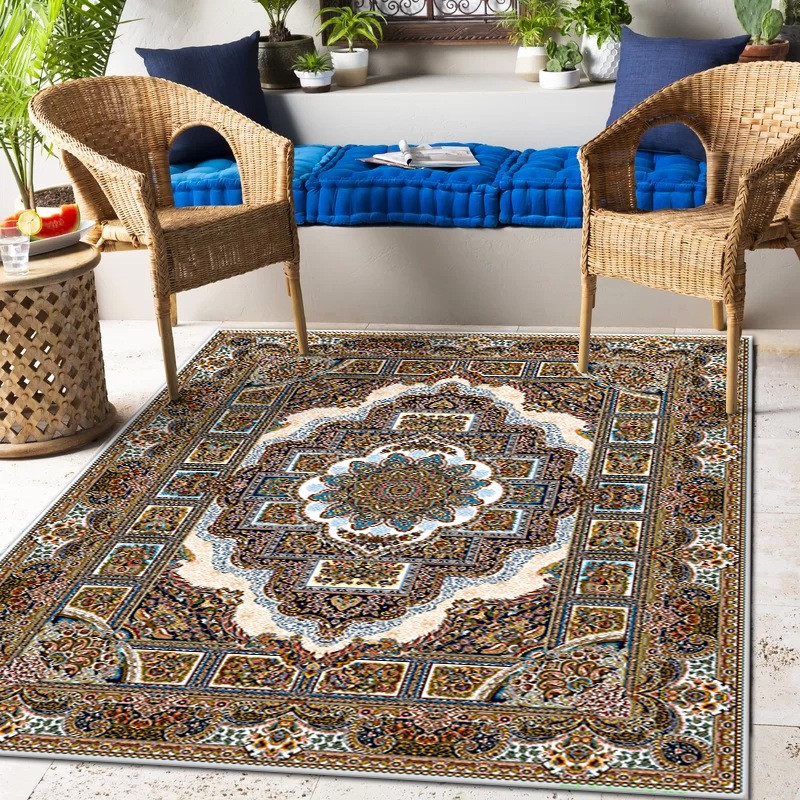 Килимок для вітальні, спальні, кухні, безворсовий 80*160 см, № 2