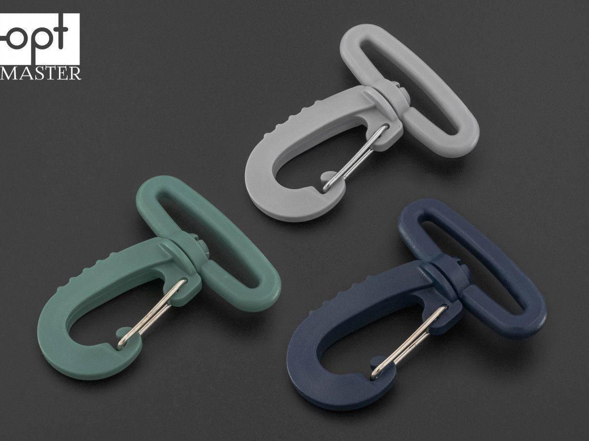 Карабін пластиковий 38 мм КБ-(B)38078, фото 1