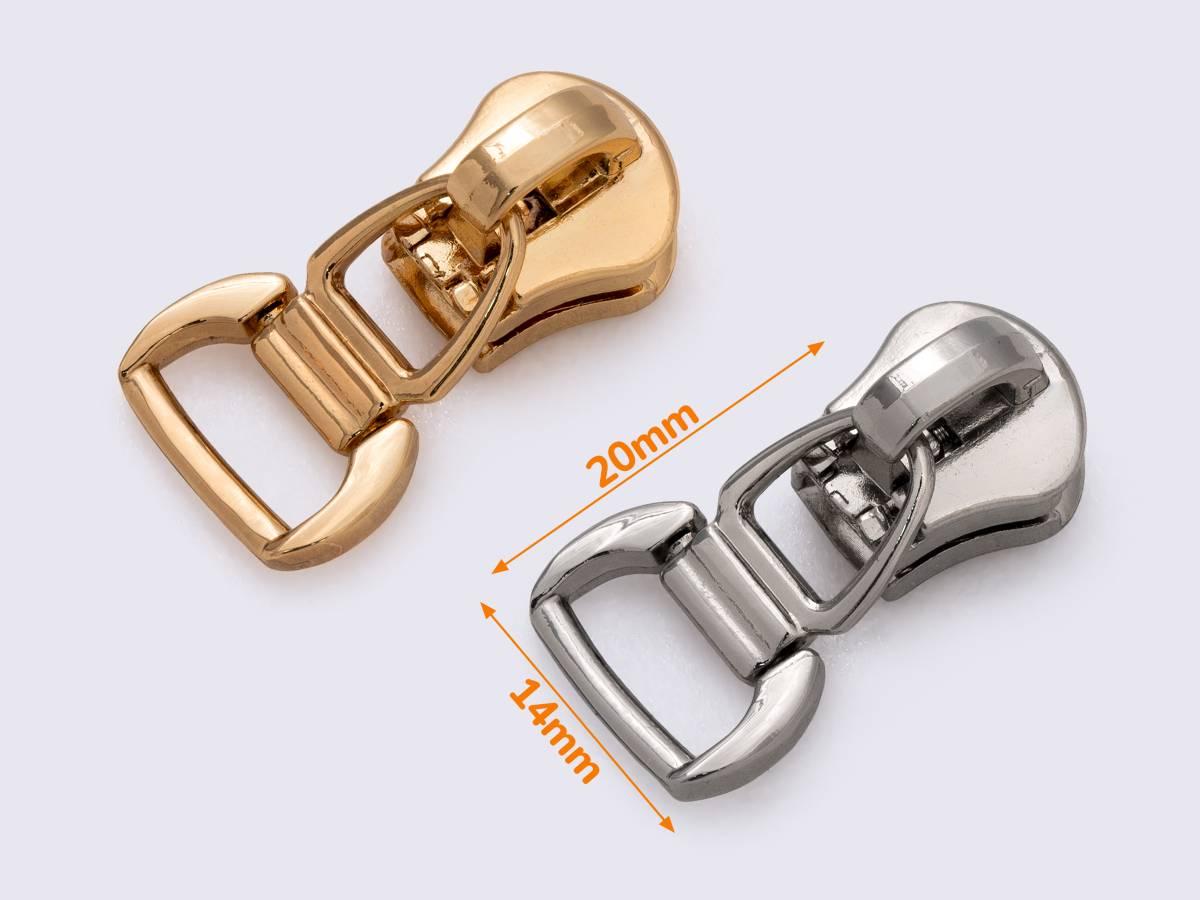 Бігунок №5 на металеву блискавку (RZ-115) (без фіксатора), фото 1