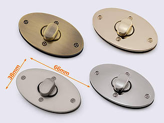 Замок для сумки 38*66мм 88-024