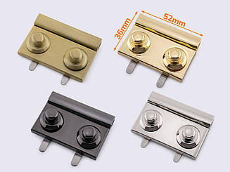 Замок для сумки р. 52*36мм (65-156)