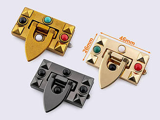 Замок для сумки 46*26мм (65-175)