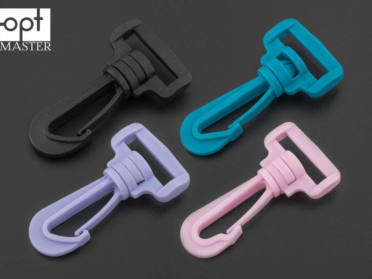 Карабін пластиковий 25 мм КБ-(B)25065, фото 1