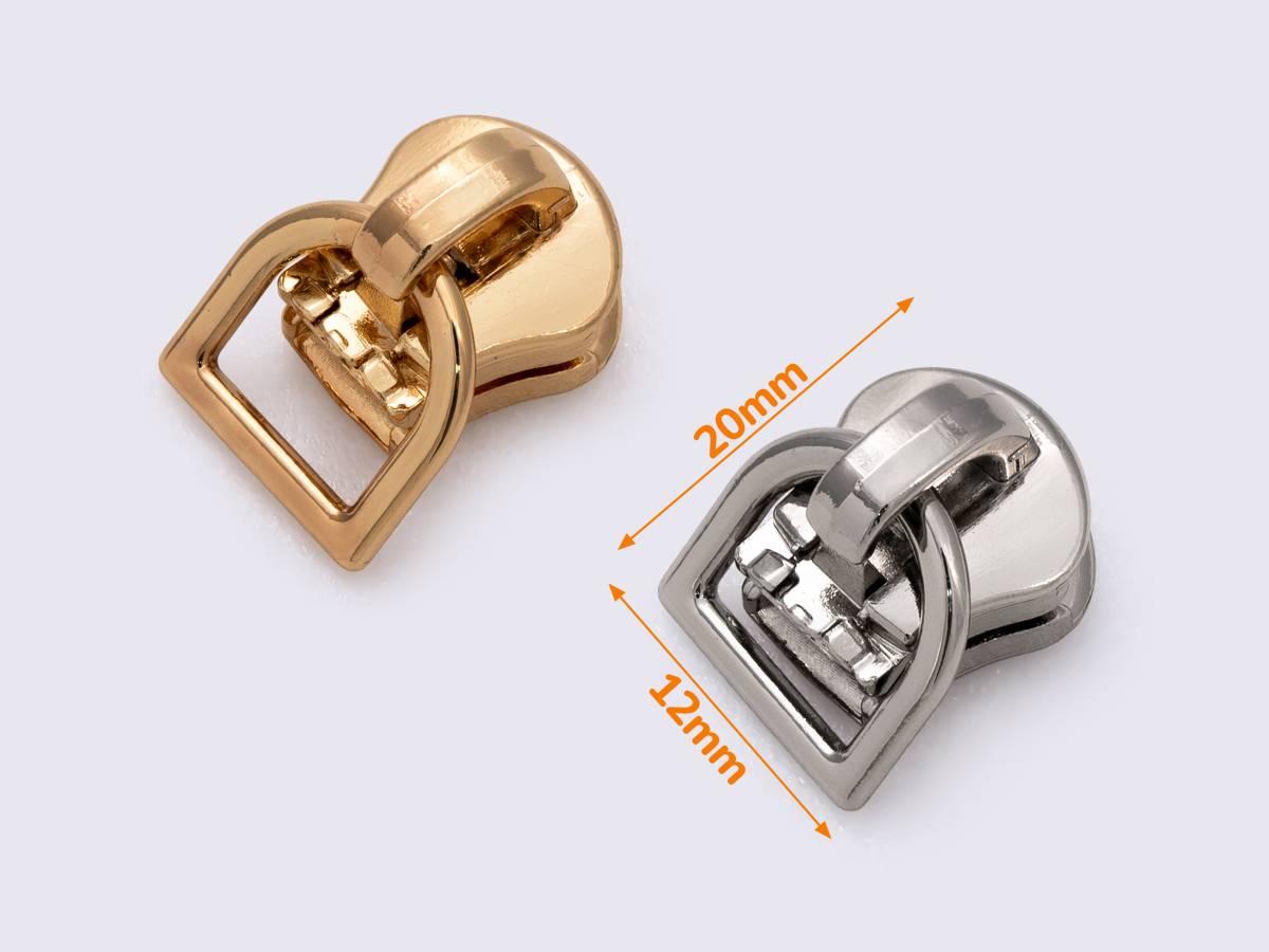 Бігунок №5 на металеву блискавку (RZ-117) (без фіксатора), фото 1