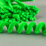 Пухнастий дріт (синель) 30 см - салатовий темний, фото 3