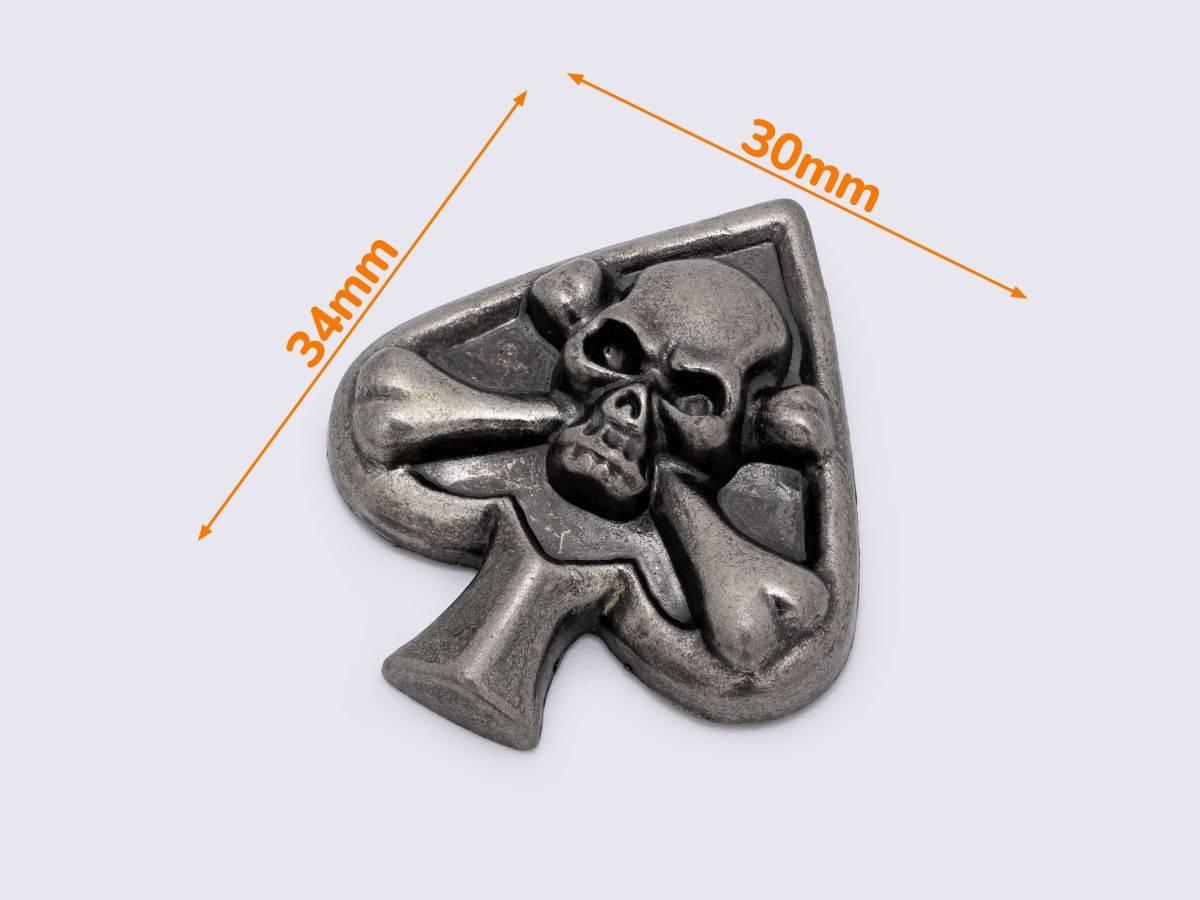 Кончо 34*30мм кол.старе срібло(К-097), фото 1