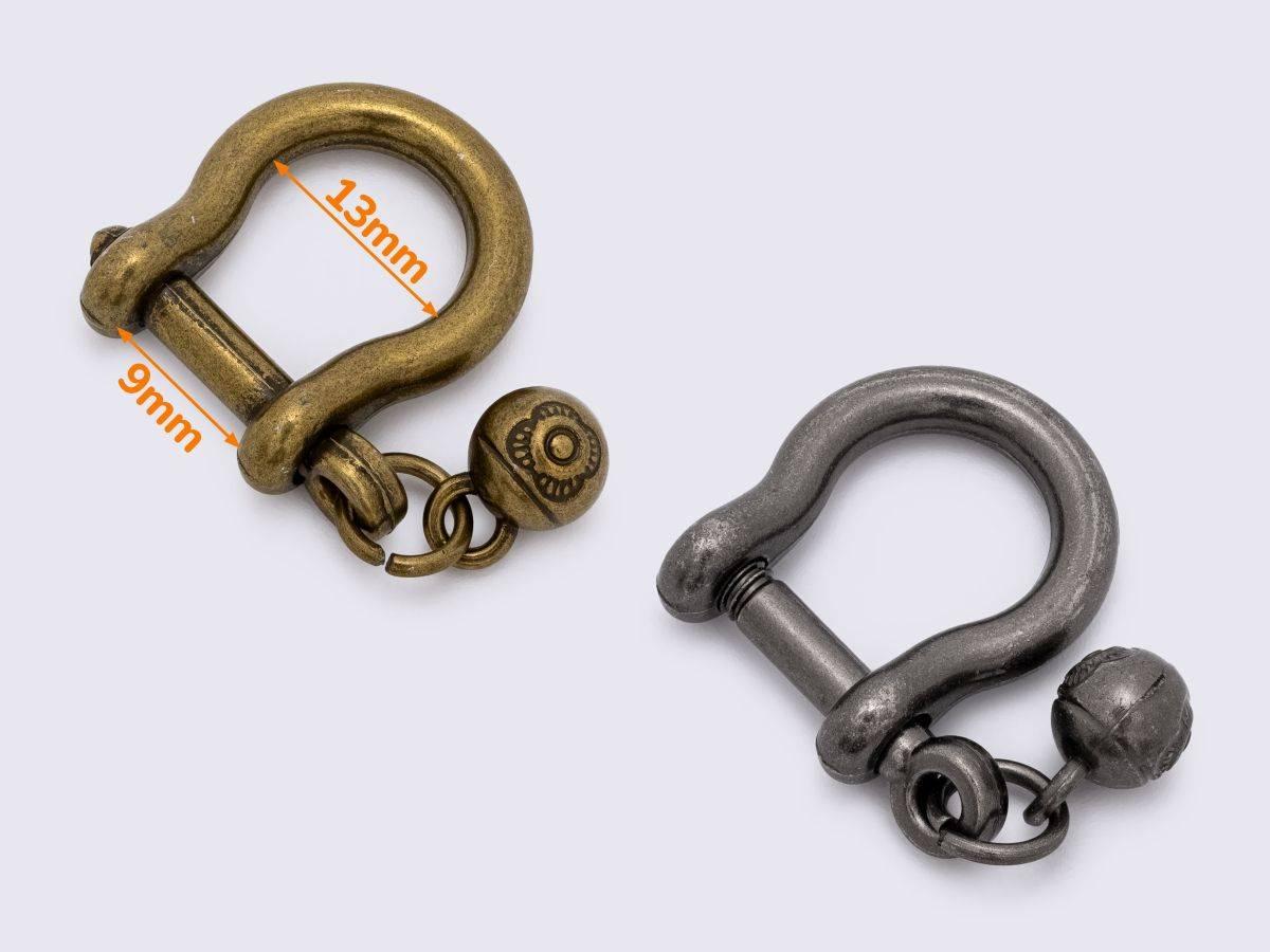 Застібка скоба (шакл) Омега 9мм (К-003), фото 1