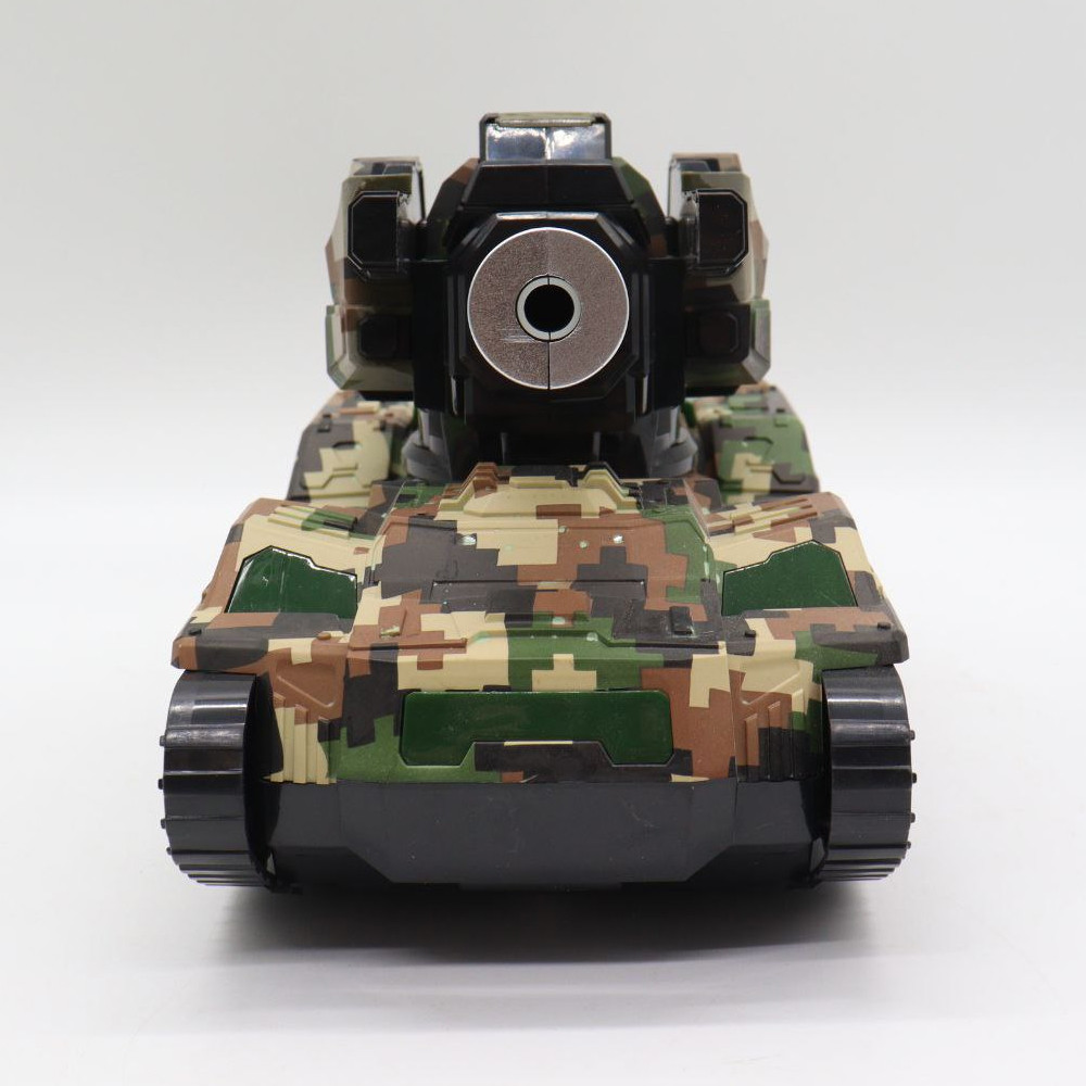 Радіокерований танк Ven-00158-30 зі стріляльною вежею іграшка на пульті керування дитячий бойовий, фото 1