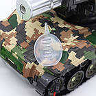 Радіокерований танк Ven-00158-30 зі стріляльною вежею іграшка на пульті керування дитячий бойовий, фото 3