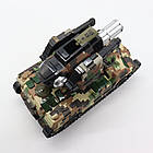 Радіокерований танк Ven-00158-30 зі стріляльною вежею іграшка на пульті керування дитячий бойовий, фото 8