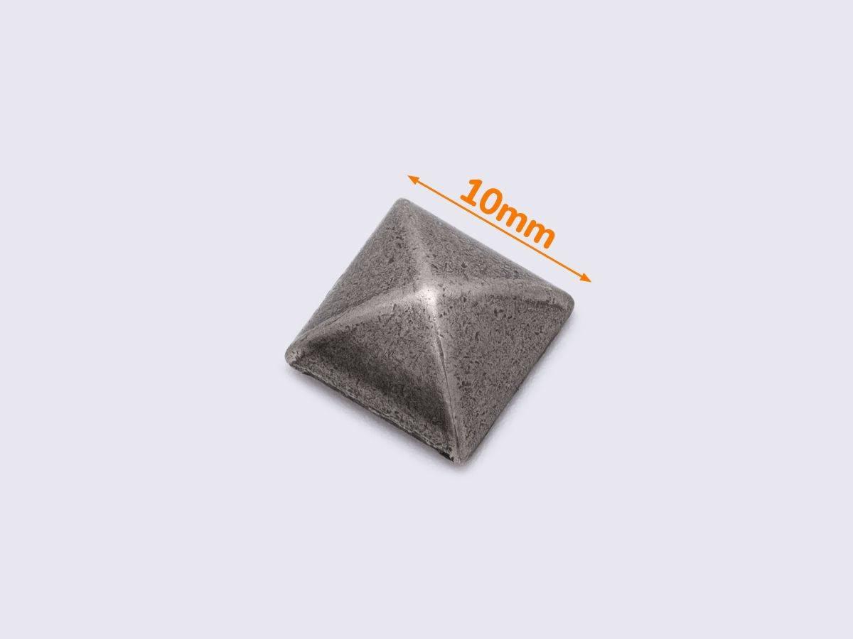 Кончо 10мм кол.старе срібло(К-099), фото 1