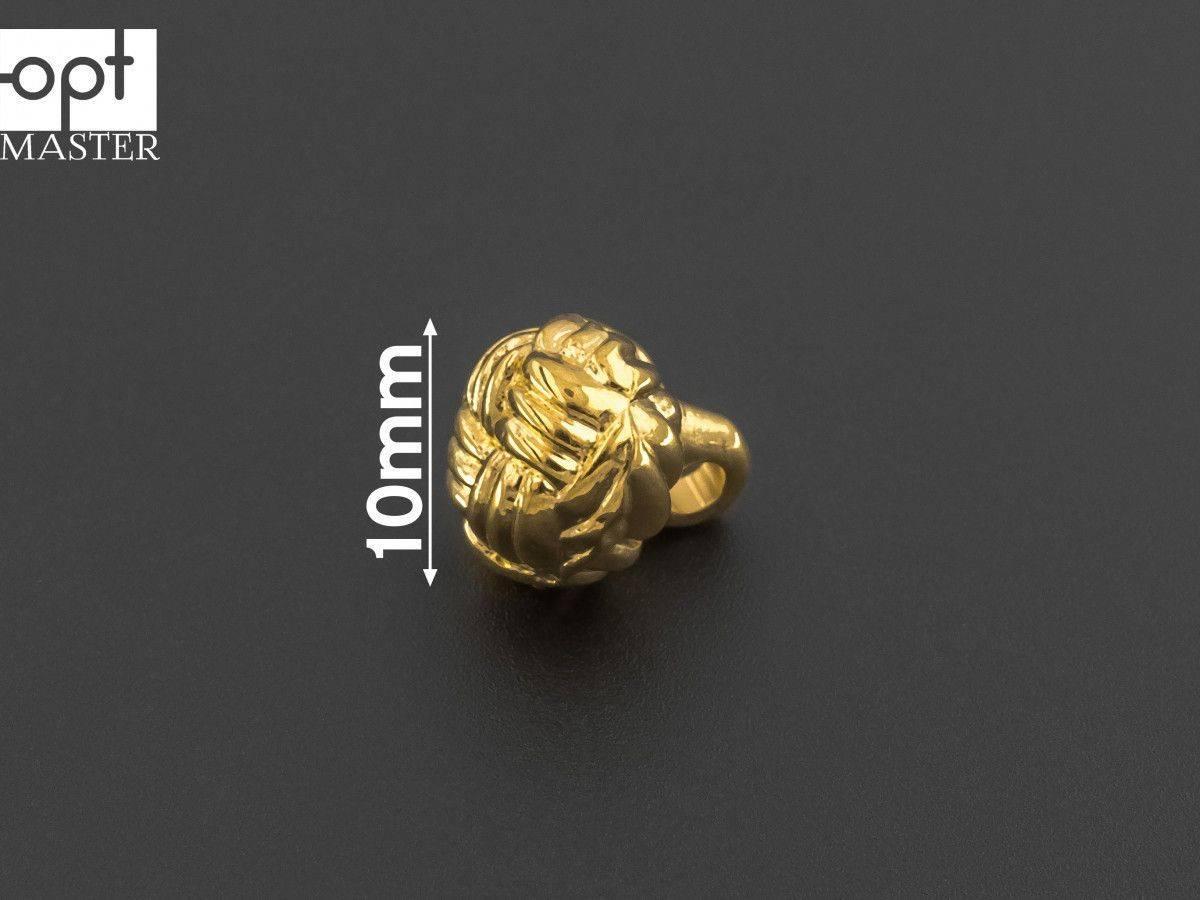 Гудзик пластиковий ПР-(B)00144 Золото, фото 1