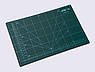 Килимок А3 для розкрою шкіри і тканини двосторонній темно-зелений тип В, фото 2