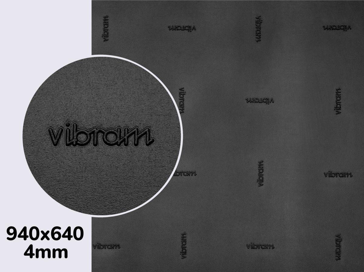 GRIP (7509) гума для скальників Vibram 4мм кол.чорний (AA), фото 1