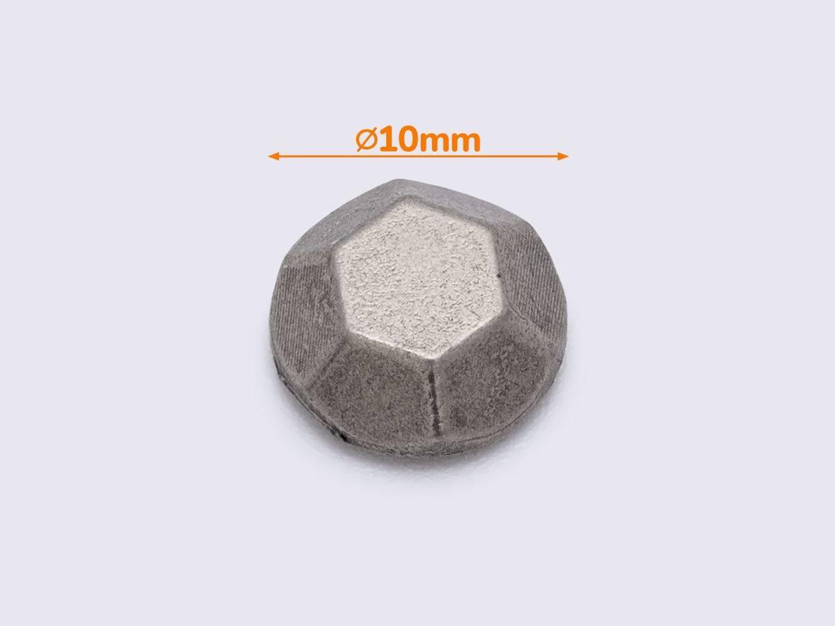 Кончо 10мм кол.старе срібло (К-127), фото 1