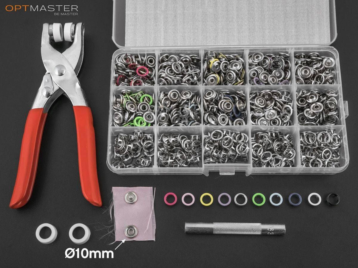 Набір металевих кнопок SS-1056, фото 1